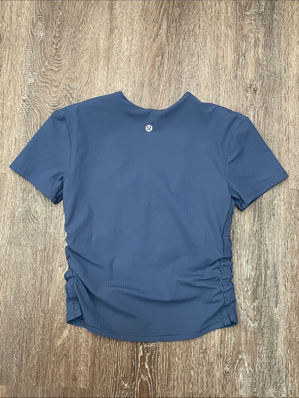 Like New Lululemon Blue Twill/Navy Set. Size 4 - Picture 4 of 11